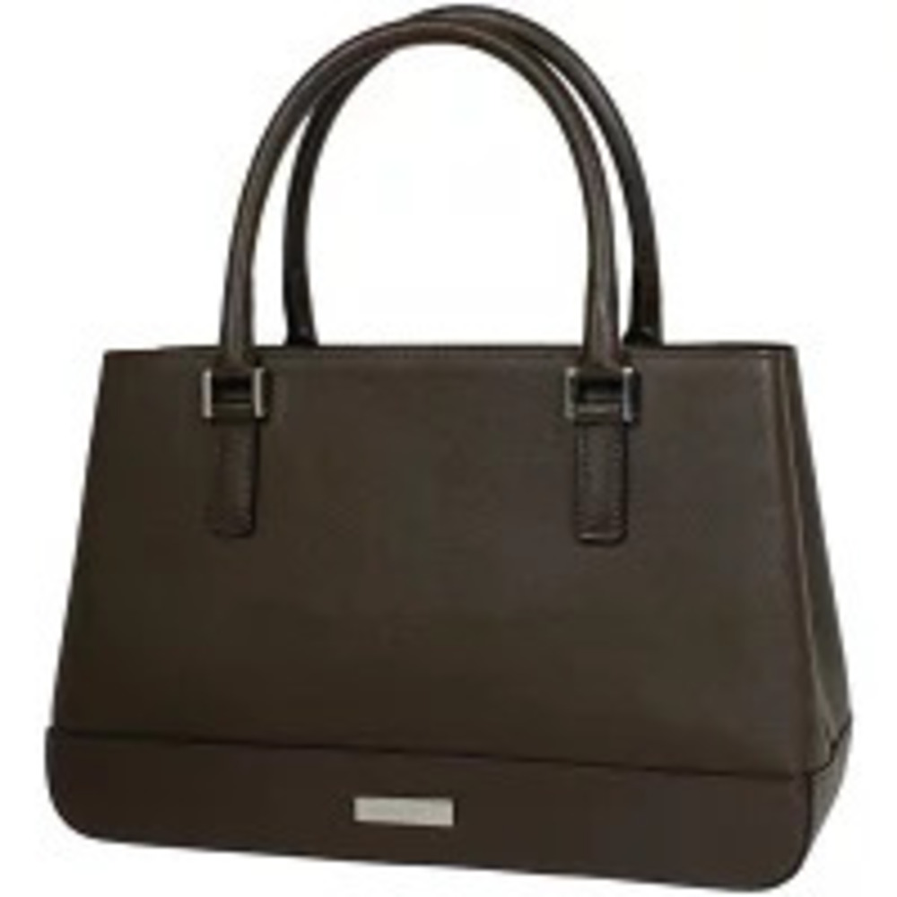 Burberry handbag tote bag leather brown